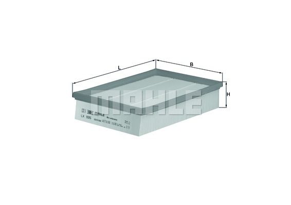 WILMINK GROUP Gaisa filtrs WG1216923